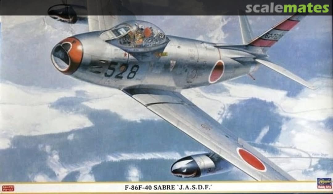 Boxart F-86F-40 Sabre 'J.A.S.D.F.' 08137 Hasegawa Boxart F-86F-40 Sabre 'J.A.S.D.F.' 08137 Hasegawa
