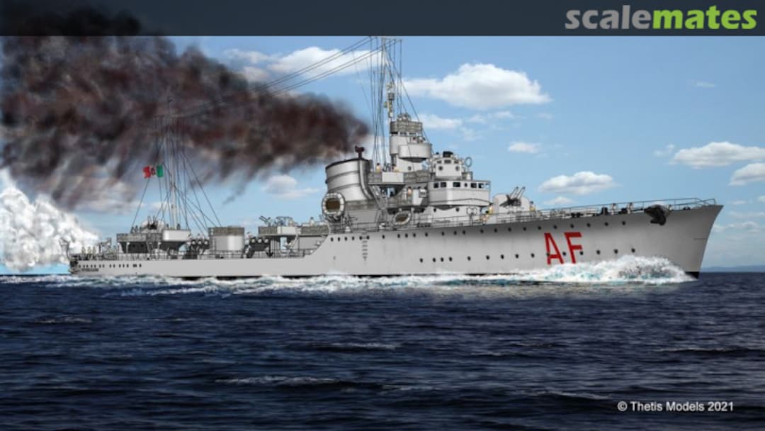 Boxart Oriani class 350-003 Thetis Models