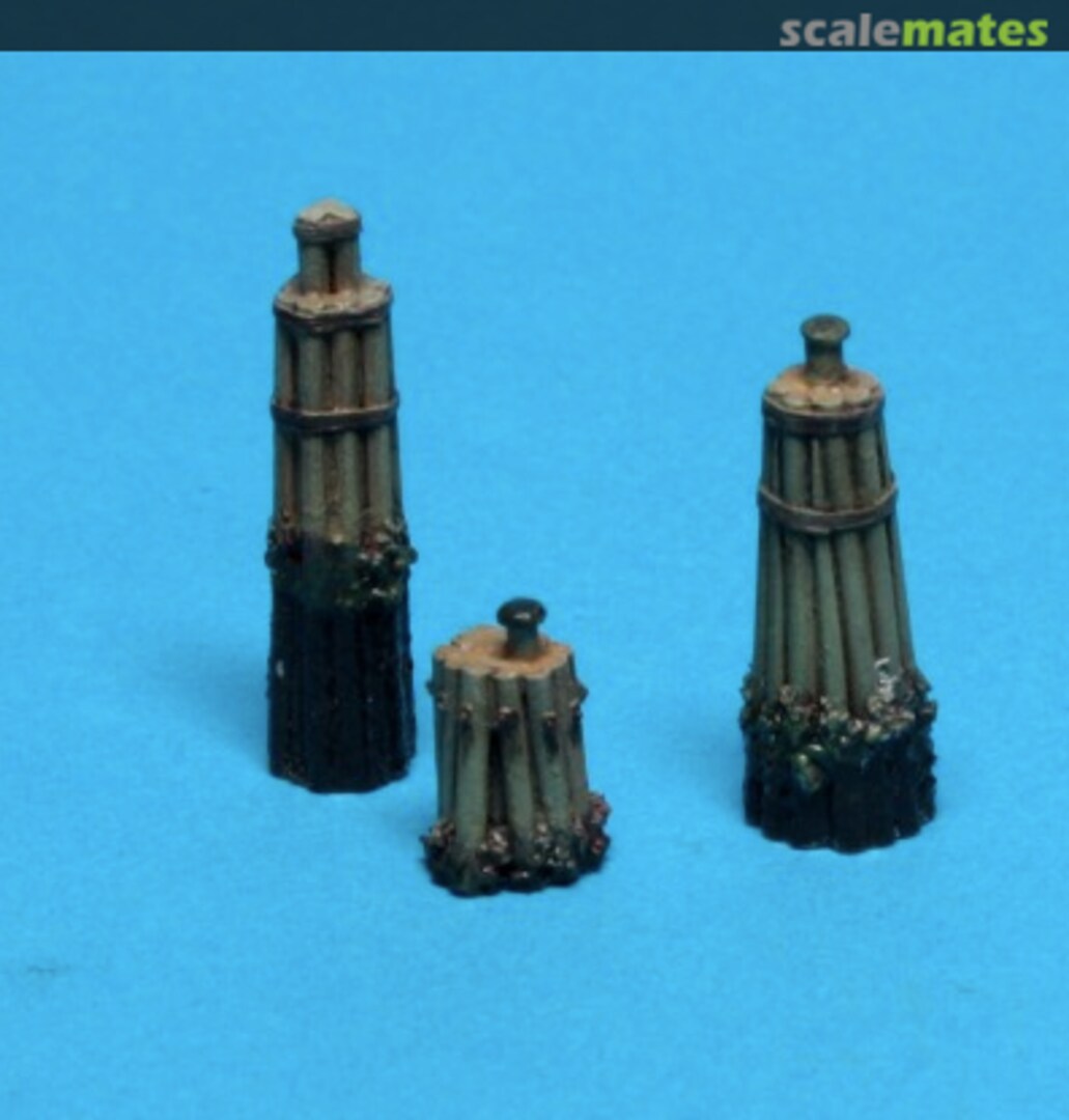 Boxart Assortment of US mooring dolphins with seaweeds AC350199 L'Arsenal Boxart Assortment of US mooring dolphins with seaweeds AC350199 L'Arsenal