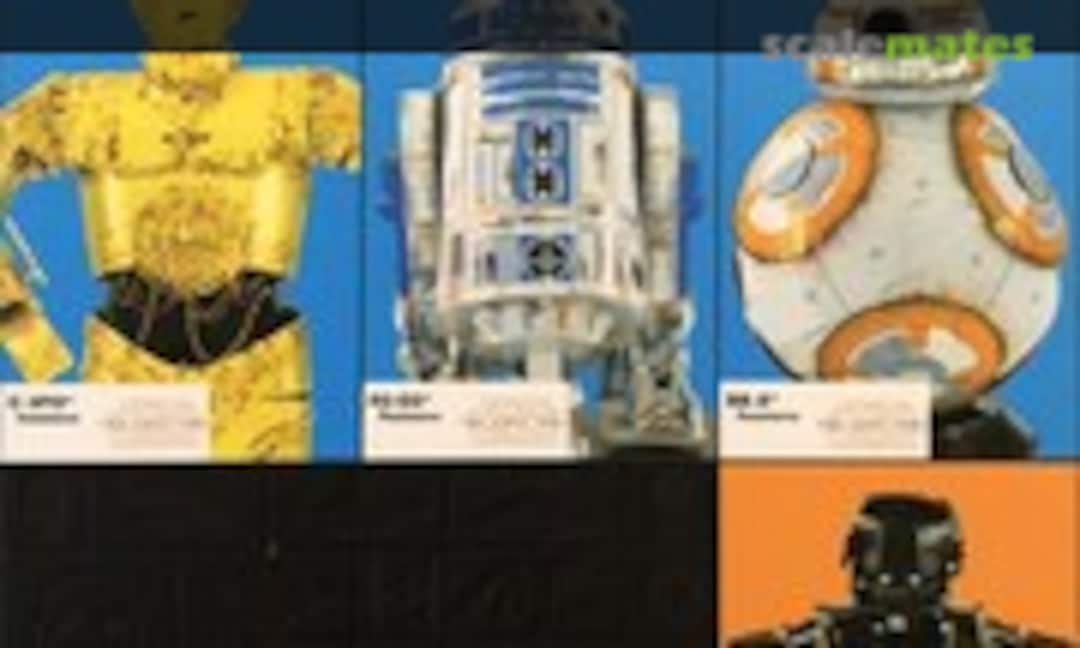 No Droid Pack: C-3PO, R2-D2, BB-8, &amp; K-2SO (Fascinations MMG106)