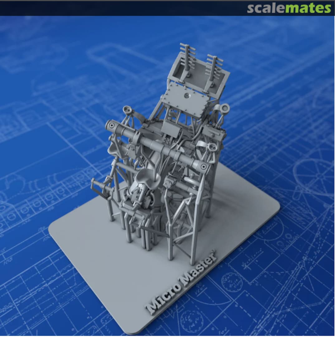 Boxart MKIV POM POM Directors with Type 282 Radar MM1587P Micro Master