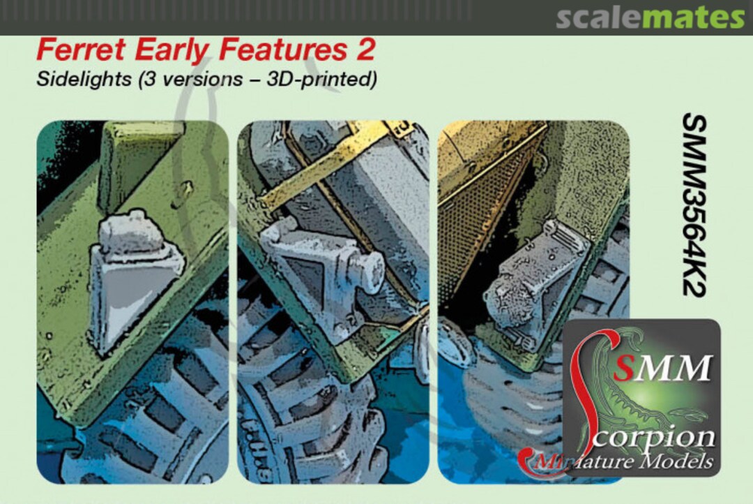 Boxart Ferret Early Features 2 SMM3564K2 Scorpion Miniature Models Boxart Ferret Early Features 2 SMM3564K2 Scorpion Miniature Models
