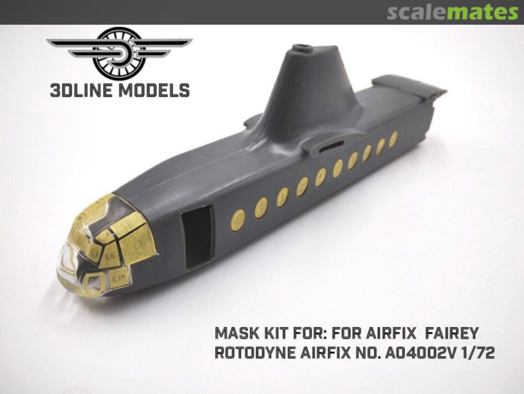 Boxart Fairey Rotodyne MA01016 3D Line Models