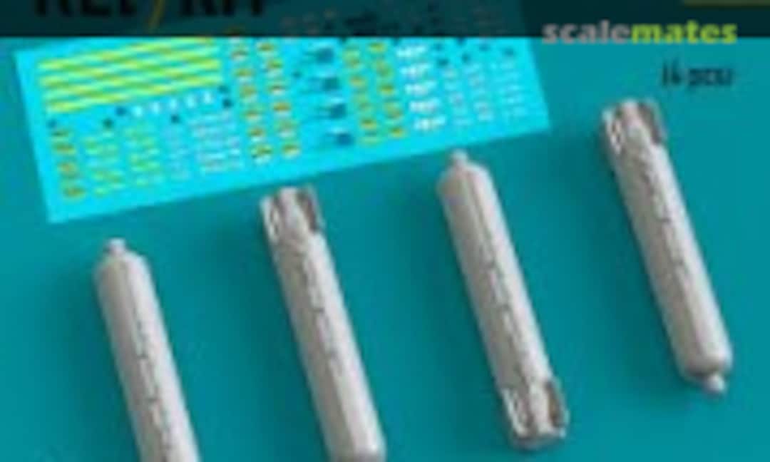 1:32 CBU-97/105 cluster bombs (4 pcs) (F-15E, F-16, A-10, B-1B, B-2, B-52) (3D Printed) (ResKit RS32-0515) RS32-0515