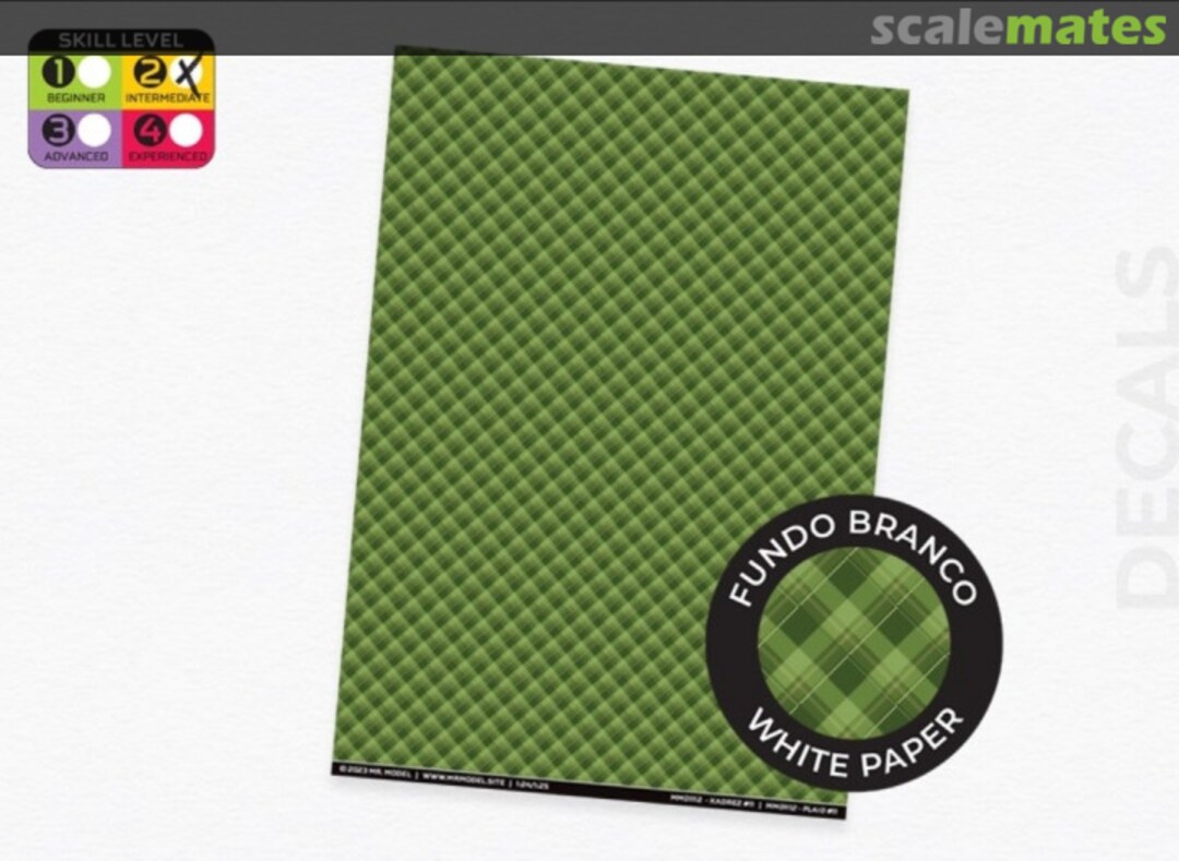 Boxart Plaid 11 pattern MM01112 Mr. Model