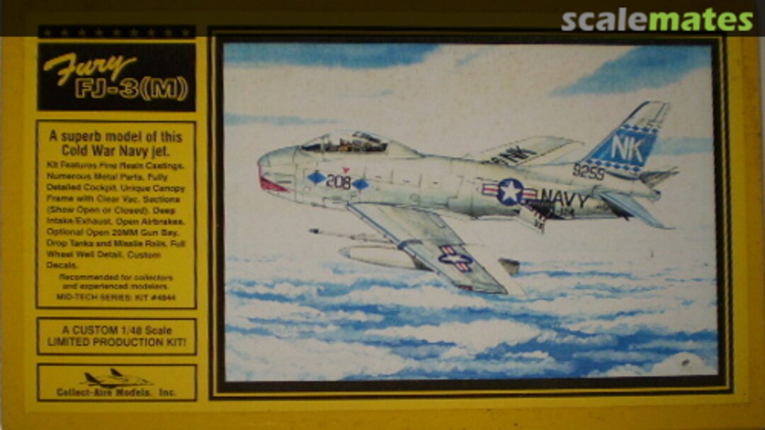 Boxart FJ-3/M Fury 4847 Collect-Aire Models Boxart FJ-3/M Fury 4847 Collect-Aire Models