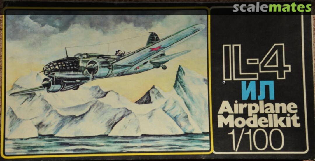 Boxart Ilyushin Il-4 39 VEB Plasticart Boxart Ilyushin Il-4 39 VEB Plasticart