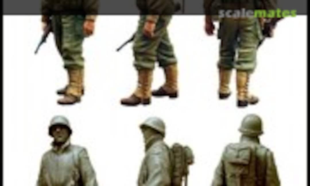 1:35 US Ranger WWII (Sergeant) (Evolution Miniatures EM-35026) EM-35026