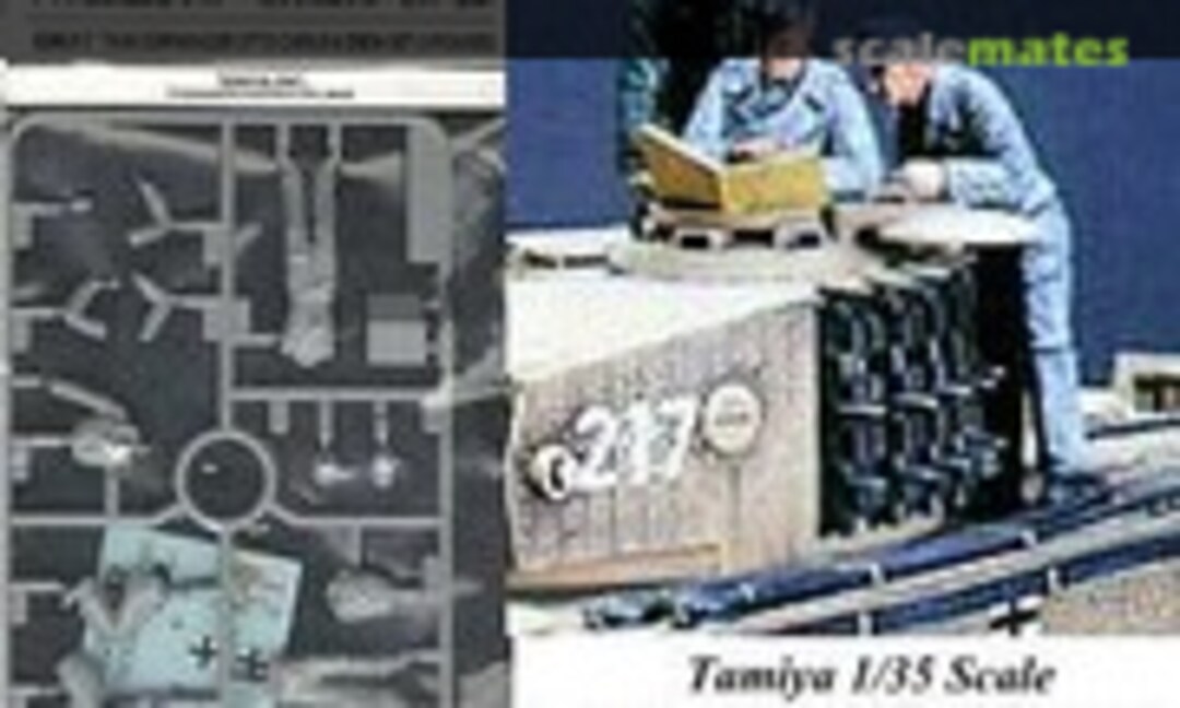 1:35 Tank Commander Otto Carius and Crew (Tamiya 89617) 89617