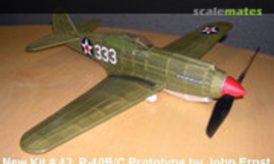 1:24 CURTISS P-40B/C WARHAWK (Diels Engineering, Inc. 42-LC)