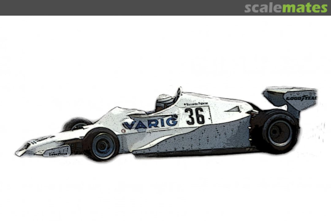 Boxart Arrows Ford FA1 Varig #36 SLK120 Tameo Kits Boxart Arrows Ford FA1 Varig #36 SLK120 Tameo Kits