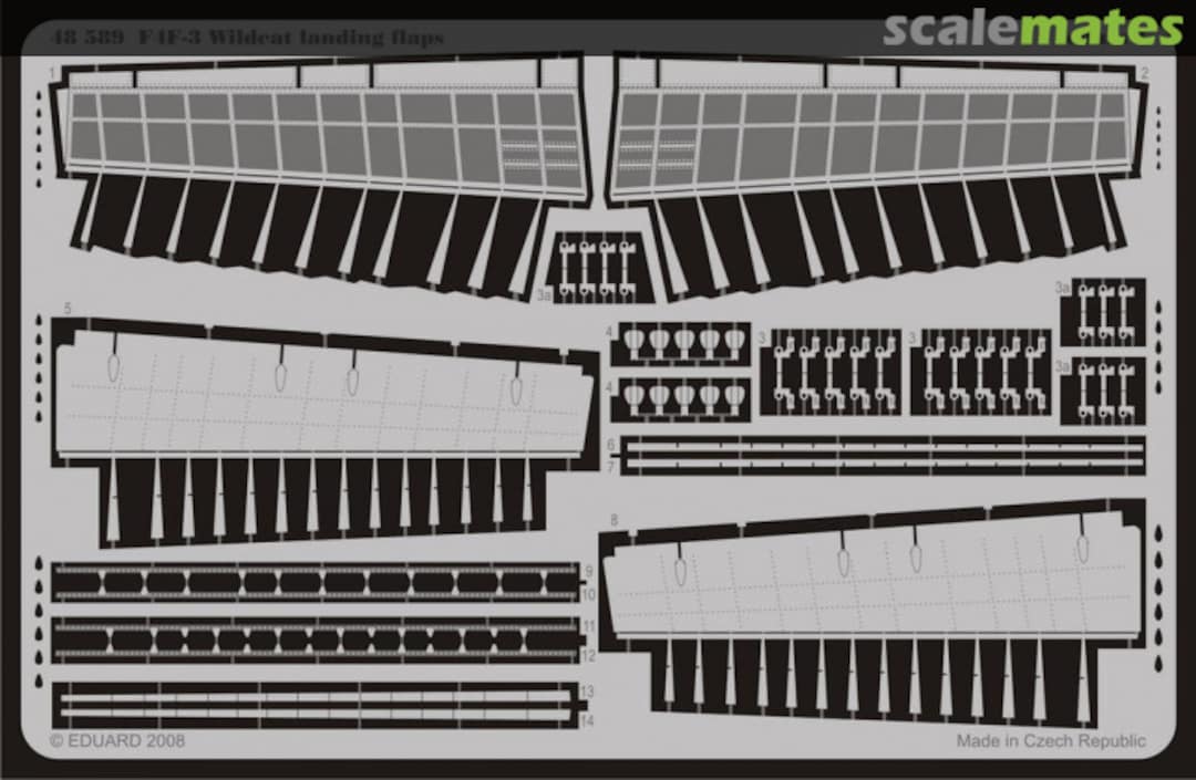 Boxart F4F-3 Wildcat - Landing Flaps 48589 Eduard Boxart F4F-3 Wildcat - Landing Flaps 48589 Eduard