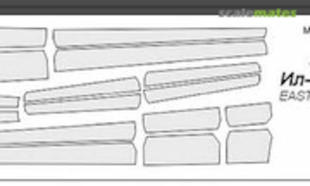 1:144 Mask 1/144 for Ilyushin IL-18, Il-20, Il-38 (KV Models 14820) 14820