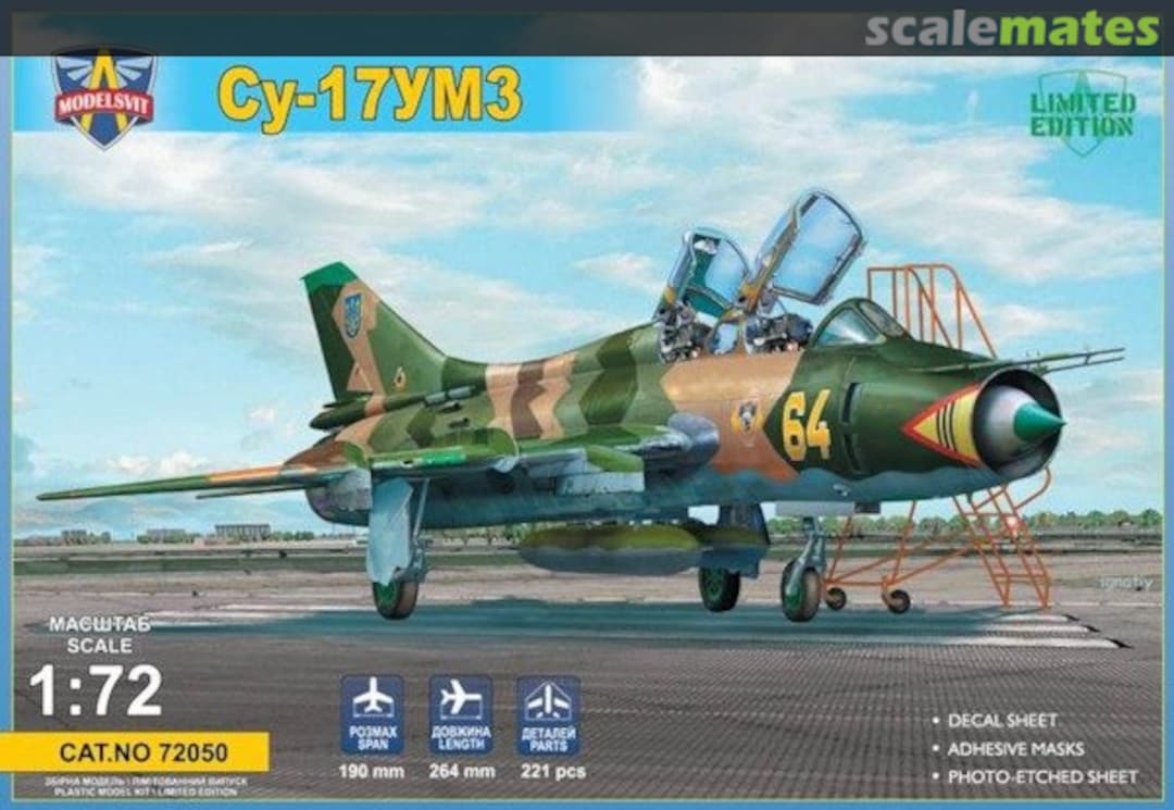 Boxart Su-17UM3 72050 ModelSvit Boxart Su-17UM3 72050 ModelSvit