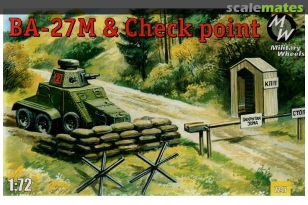 Boxart BA-27M & Check point 7247 Military Wheels