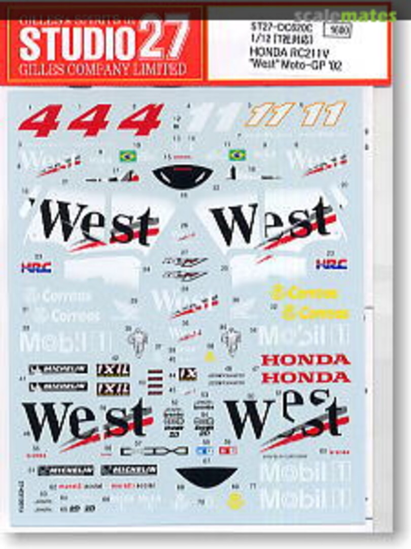 Boxart Honda RC211V ST27-DC620C Studio27 Boxart Honda RC211V ST27-DC620C Studio27