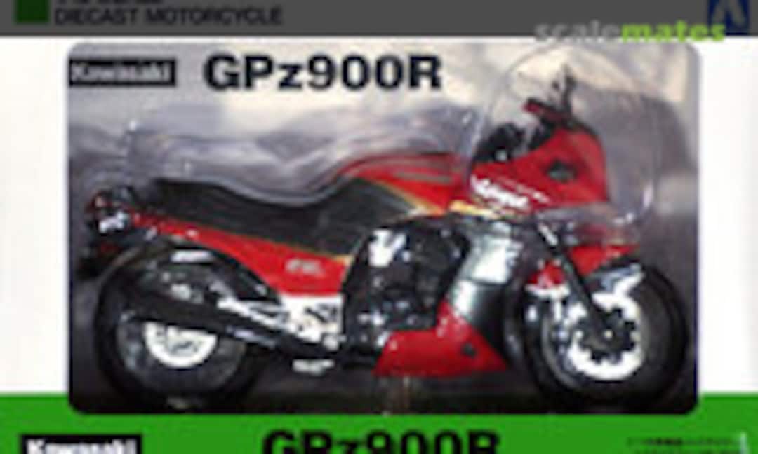 1:12 Kawasaki GPz900R Red/Gray (Aoshima 109212)