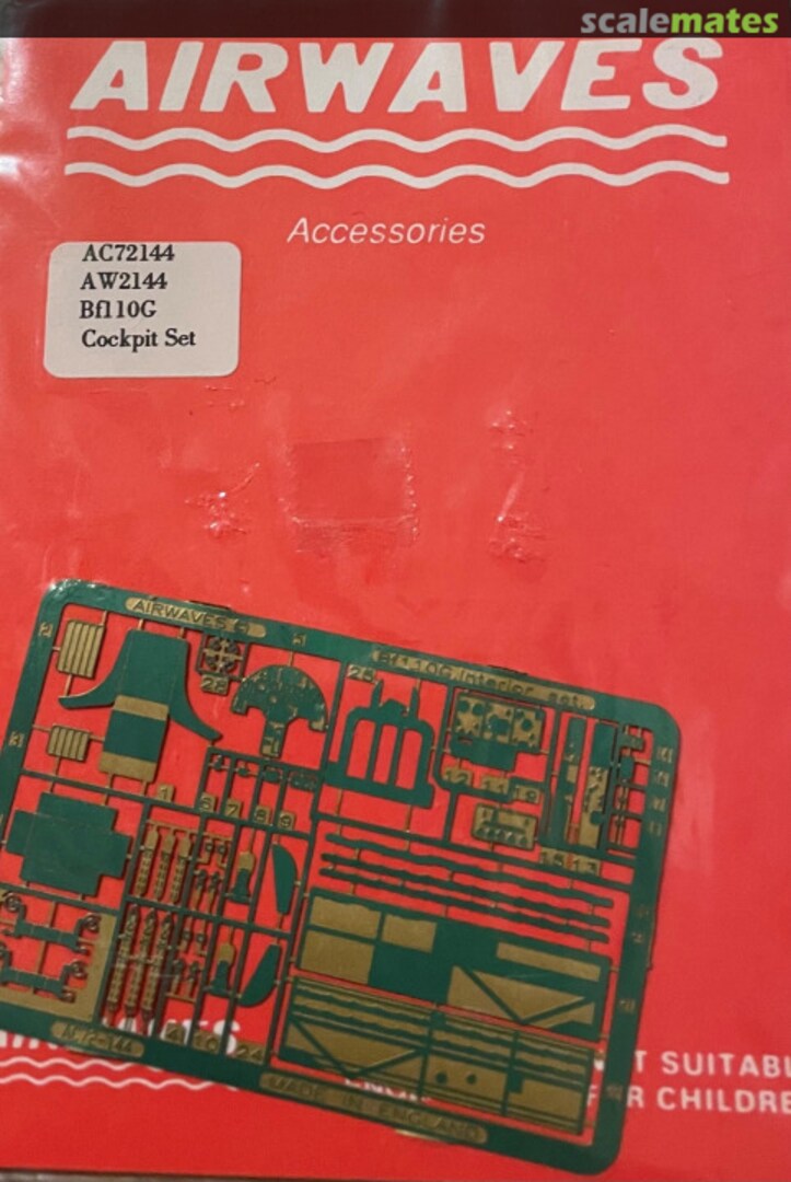 Boxart Messerschmitt Bf 110G AC72144 Airwaves Boxart Messerschmitt Bf 110G AC72144 Airwaves