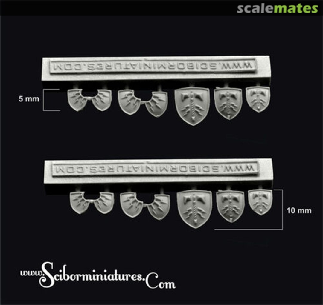 Boxart Thor Small Shields (14 pcs) CPSH0232 Scibor Monsterous Miniatures