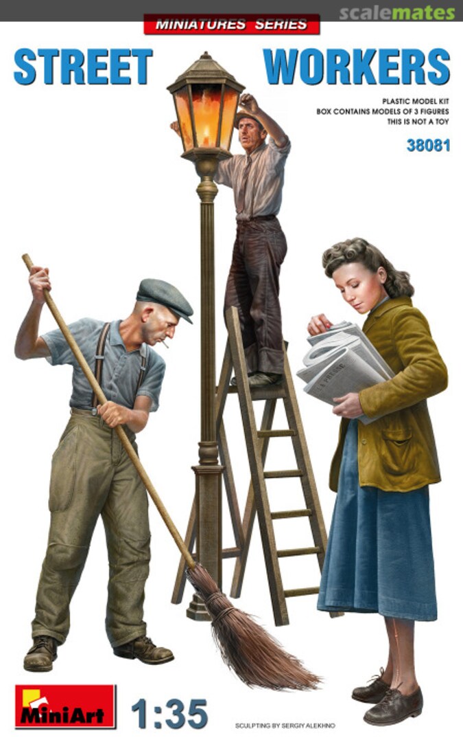 Boxart Street Workers 38081 MiniArt