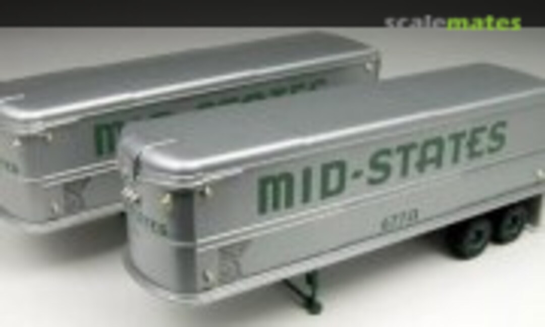1:87 Mid-States # 677A 32 Aerovan Trailers (Classic metal works 31105)