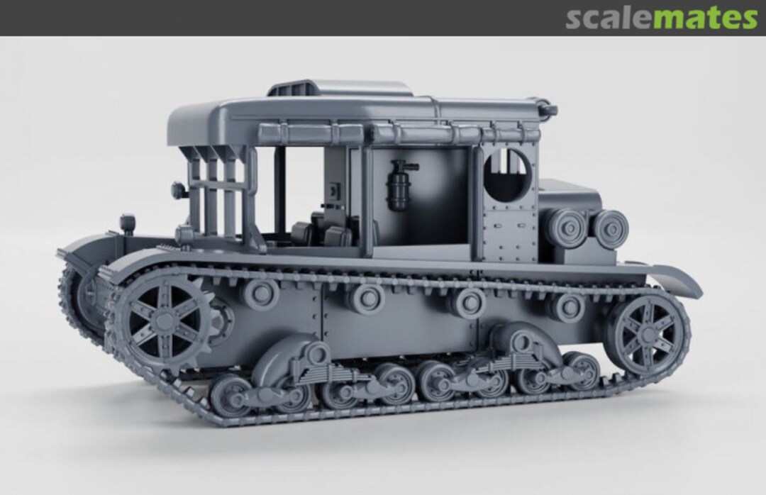 Boxart Artillery tractor C7P 48011106 EMP3d Boxart Artillery tractor C7P 48011106 EMP3d