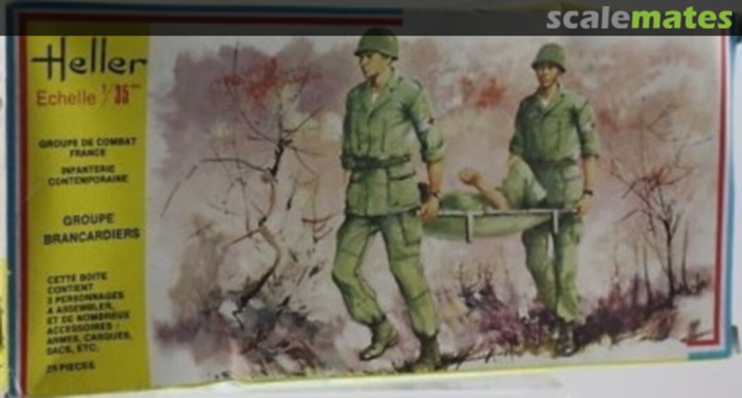 Boxart Groupe brancardiers 134 Heller Boxart Groupe brancardiers 134 Heller