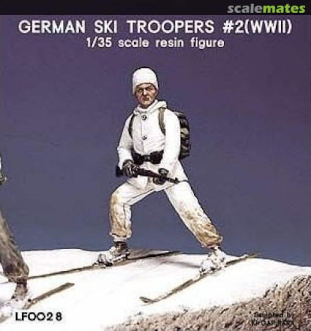 Boxart German Ski Trooper #2 WWII LF0028 Legend Productions Boxart German Ski Trooper #2 WWII LF0028 Legend Productions