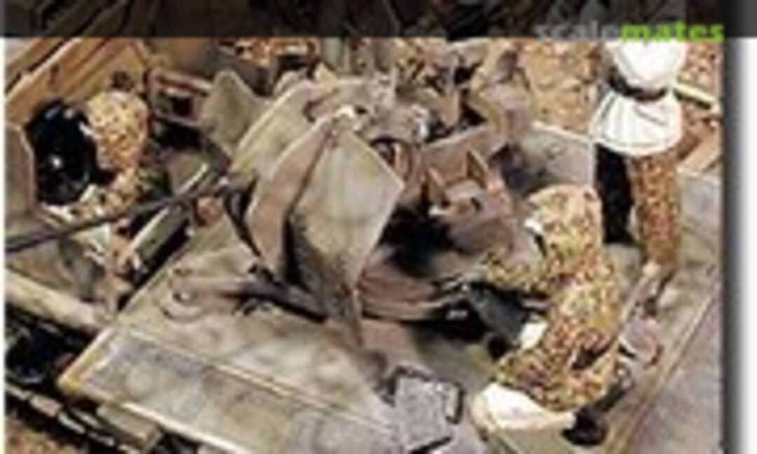 1:35 Demag D-7 Flak 38 Crew (Warriors 35550) 35550