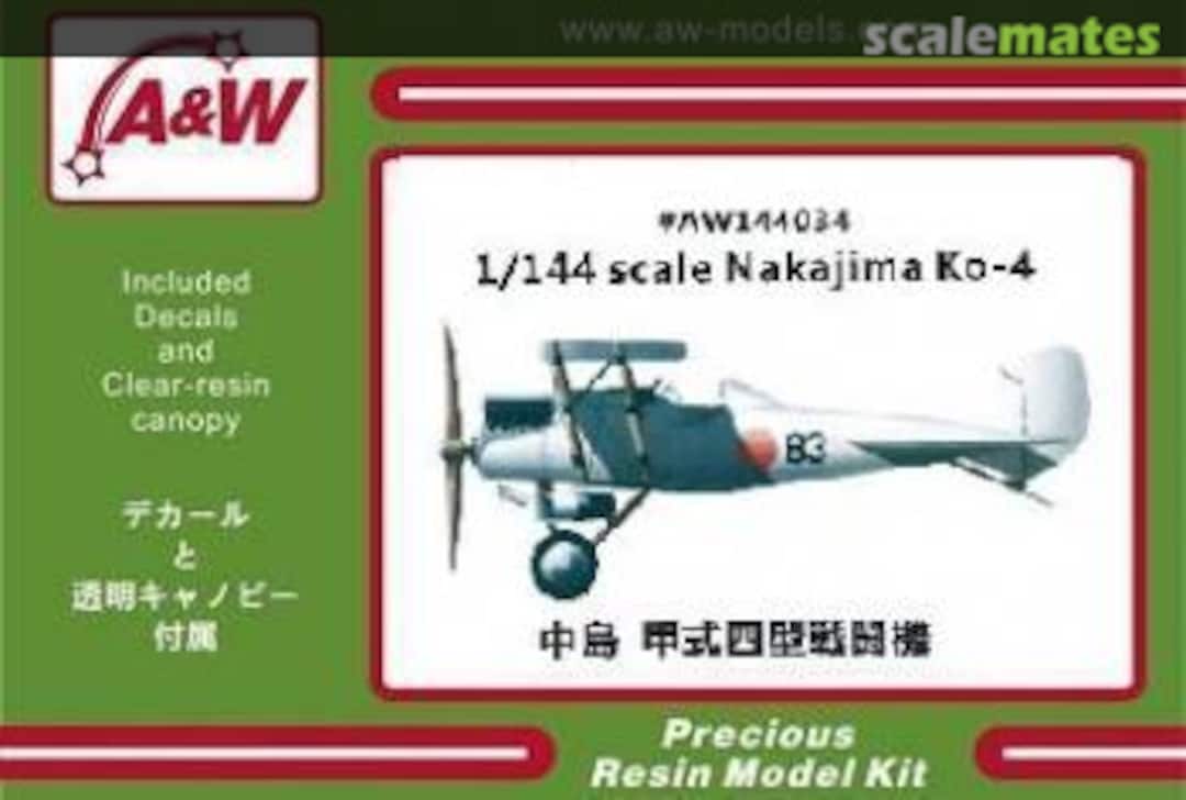 Boxart Nakajima Ko-4 AW144034 A&W Boxart Nakajima Ko-4 AW144034 A&W