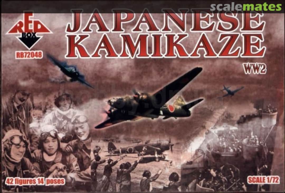 Boxart Japanese Kamikaze RB72048 Red Box Boxart Japanese Kamikaze RB72048 Red Box