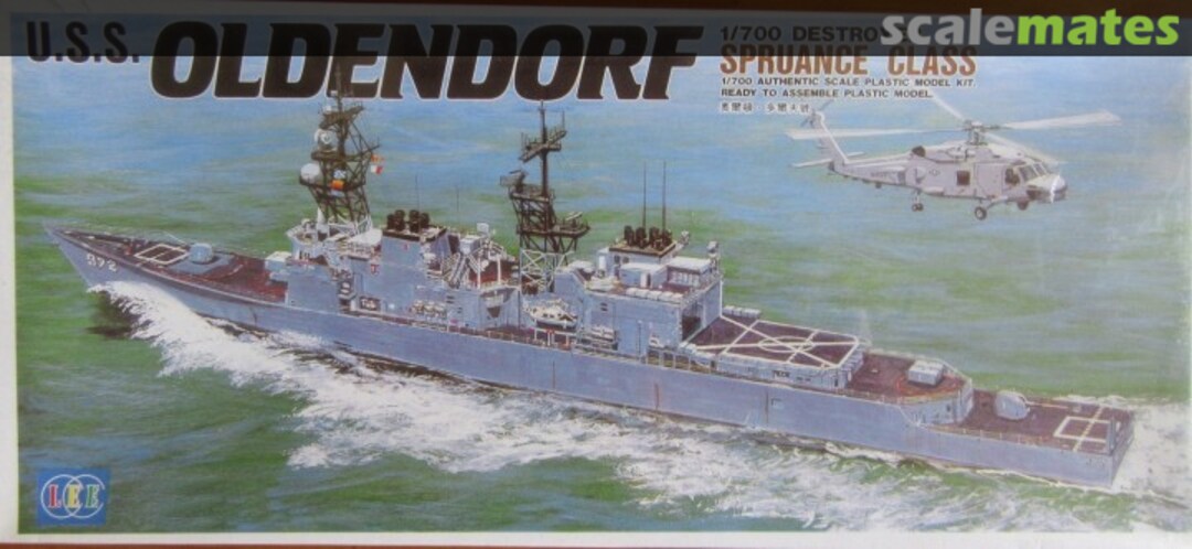 Boxart USS Oldendorf DD-972 01084 CC LEE Boxart USS Oldendorf DD-972 01084 CC LEE