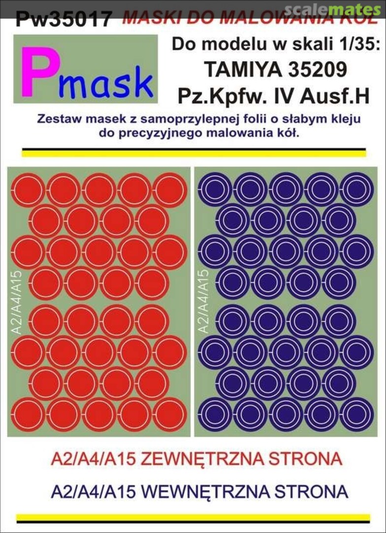 Boxart Pz.Kpfw. IV Ausf.H PW35017 Pmask Boxart Pz.Kpfw. IV Ausf.H PW35017 Pmask