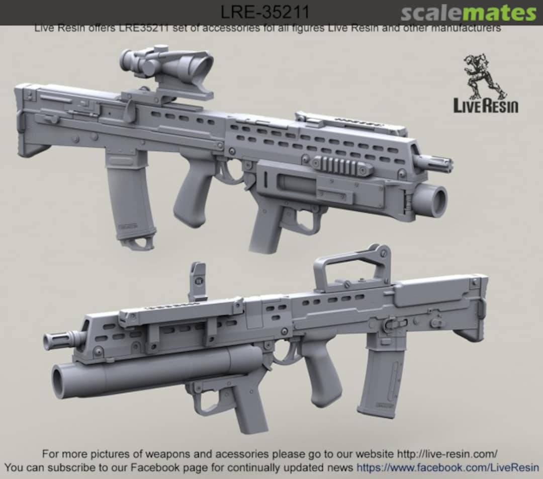 Boxart L85A2 SA80 Assault Rifle w/H&K M320 GLM LRE-35211 Live Resin Boxart L85A2 SA80 Assault Rifle w/H&K M320 GLM LRE-35211 Live Resin