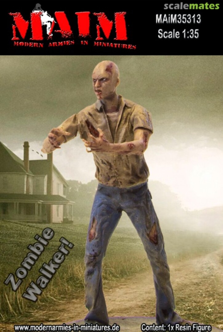 Boxart Zombie - Walker #4 (Male) MAIM35313 MAiM Boxart Zombie - Walker #4 (Male) MAIM35313 MAiM
