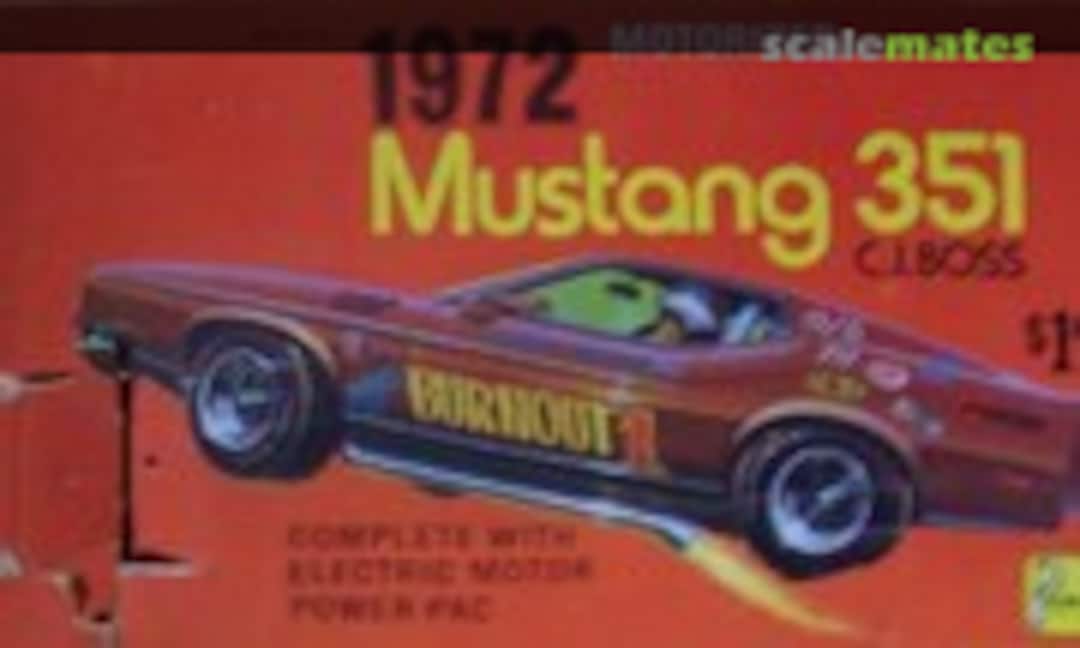 1:32 1972 Mustang 351 C.J.BOSS (Palmer Plastics 1772)