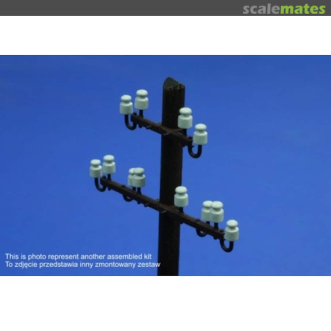 Boxart Model Telegraphic pillar with 4 insulators 35D02 RB Model Boxart Model Telegraphic pillar with 4 insulators 35D02 RB Model