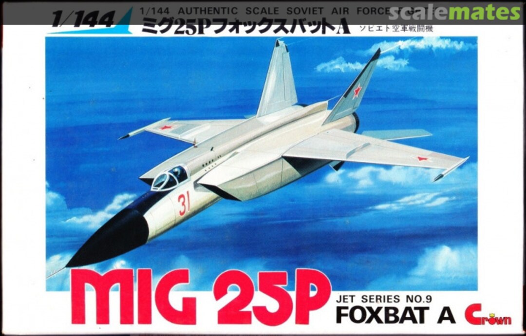 Boxart MiG 25P Foxbat A 31109 Crown Boxart MiG 25P Foxbat A 31109 Crown