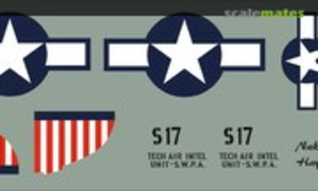No Ki-84 Hayate (Mr. Decal MD103) MD103