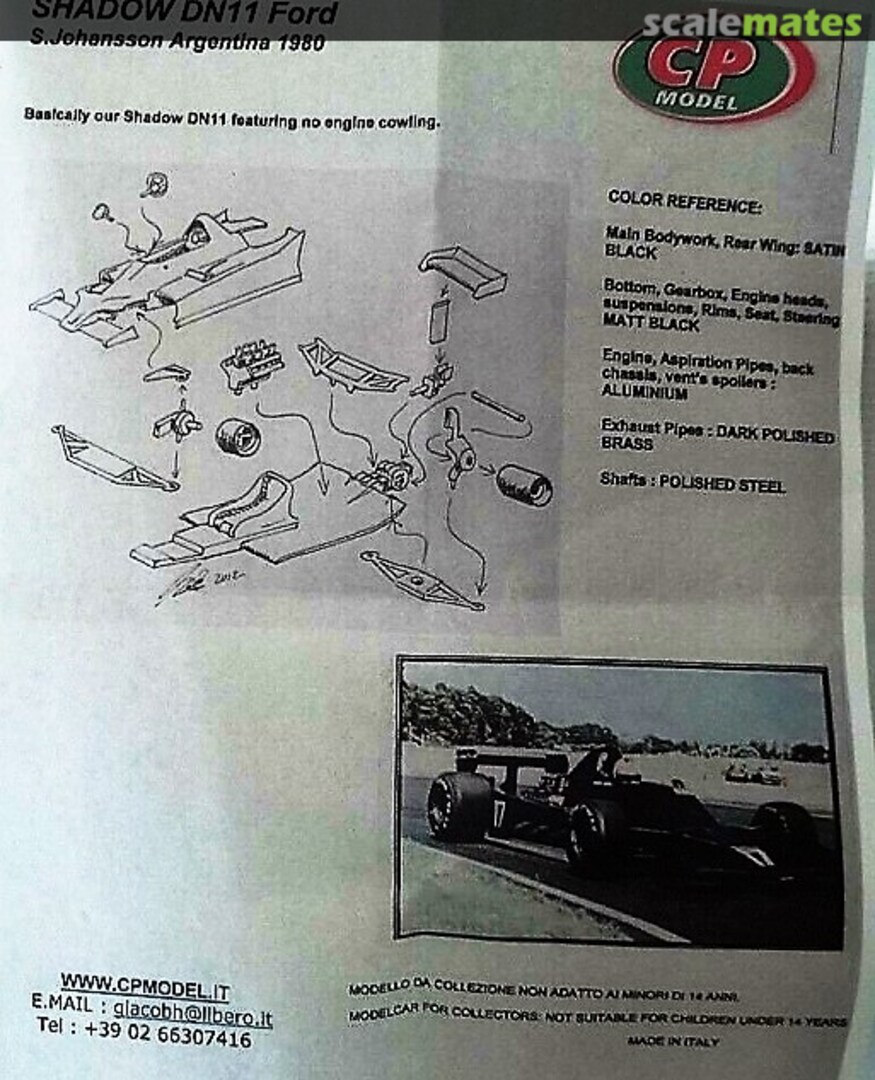 Boxart Shadow-Ford DN11 CPMxxx CP Model Boxart Shadow-Ford DN11 CPMxxx CP Model