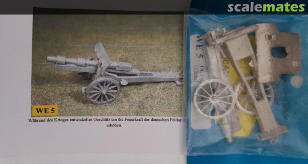 Boxart Dt. Feldgeschütz (15cm) WE 5 Fine Scale Factory Boxart Dt. Feldgeschütz (15cm) WE 5 Fine Scale Factory