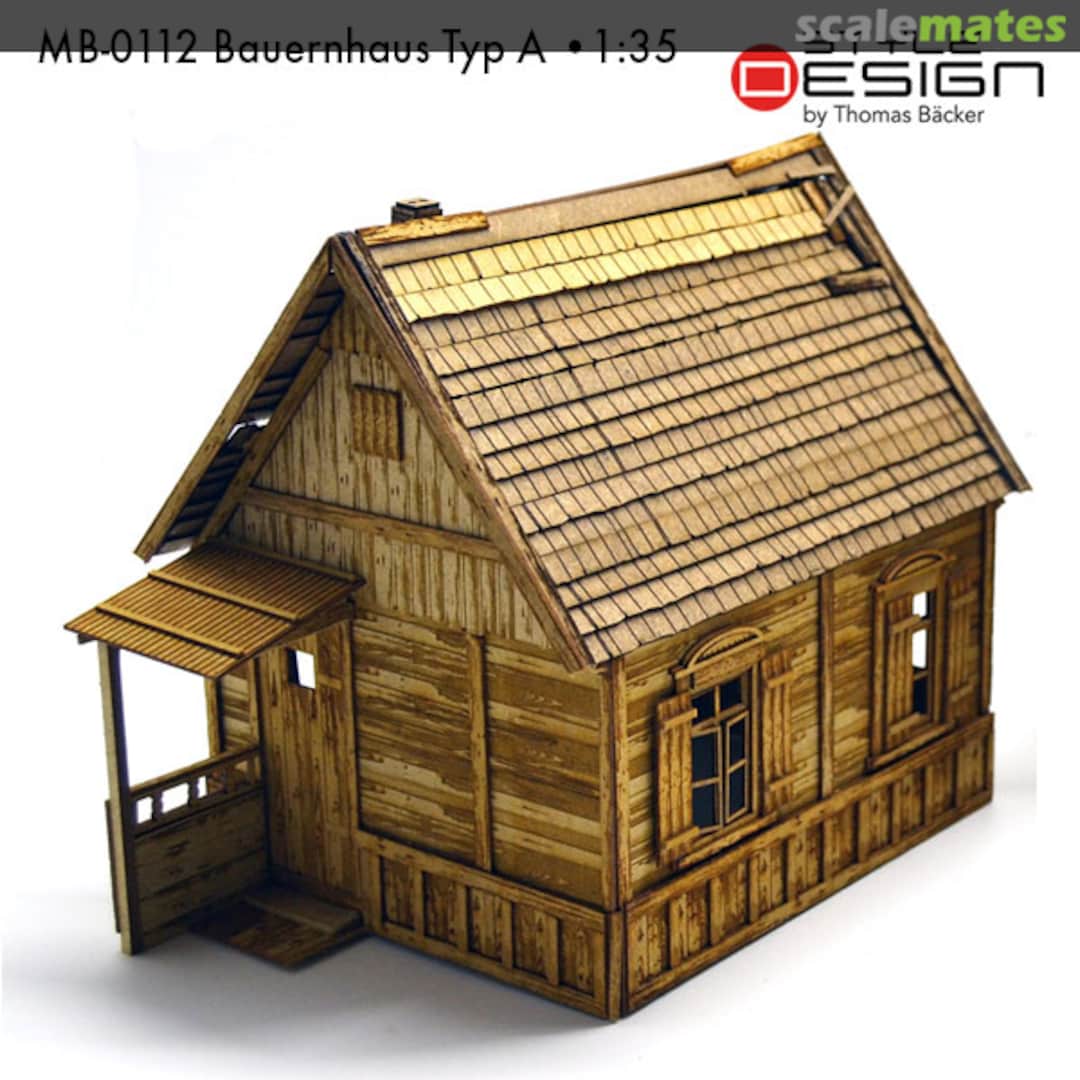 Boxart Bauernhaus Typ A 1:35 MB-0112 Style Design Boxart Bauernhaus Typ A 1:35 MB-0112 Style Design