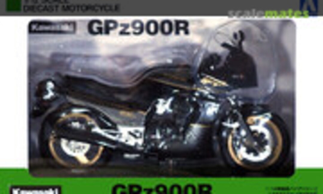 1:12 Kawasaki GPz900R Black/Gold (Aoshima 109229)