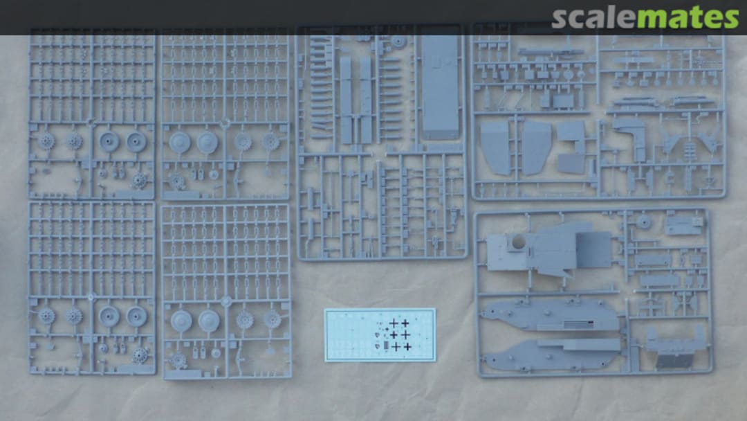 Contents 15-cm-sIG 33 auf Geschützwagen 38 (t) (Sd.Kfz. 138/1) Ausf. K "Grille" 35014 Ark Models Contents 15-cm-sIG 33 auf Geschützwagen 38 (t) (Sd.Kfz. 138/1) Ausf. K "Grille" 35014 Ark Models