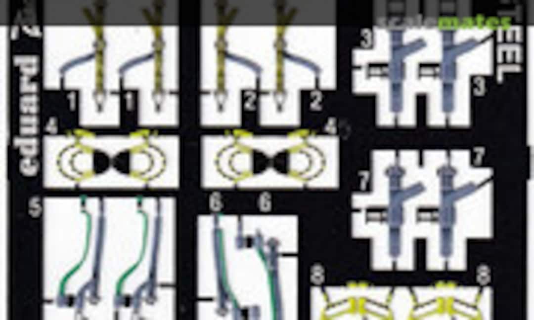 1:48 SR-71A seatbelts (Eduard FE1252) FE1252