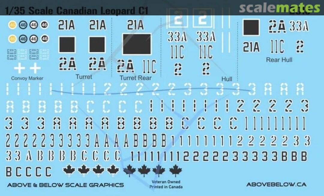Boxart Canadian Leopard C1 2015 Above & Below Graphics