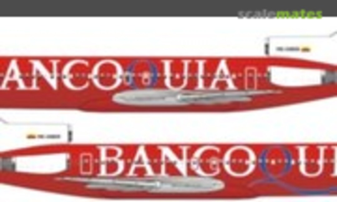 1:144 Avianca 727-200 (Nazca decals avi001b) avi001b