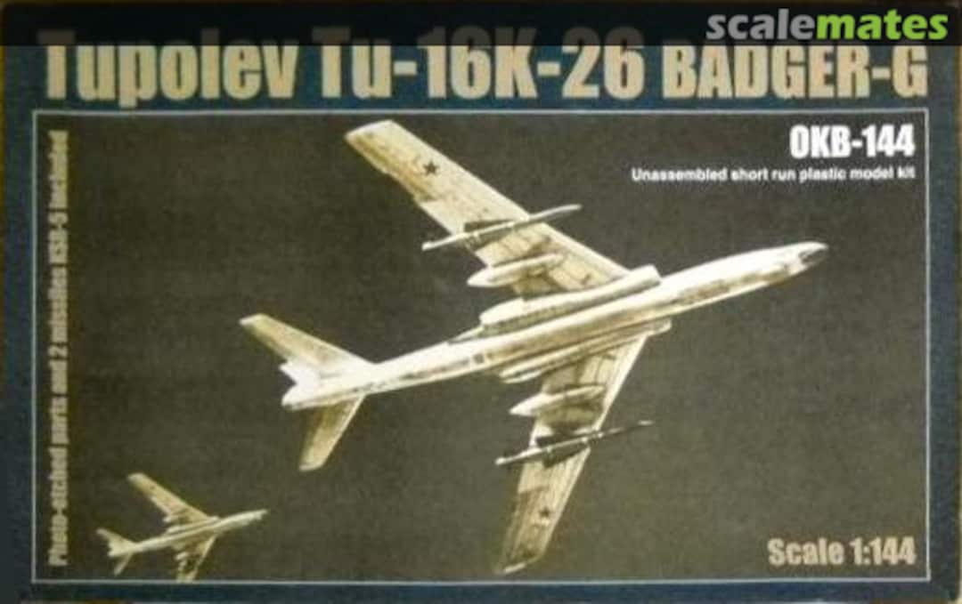 Boxart Tupolev Tu-16K-26 Badger-G 106 OKB-144