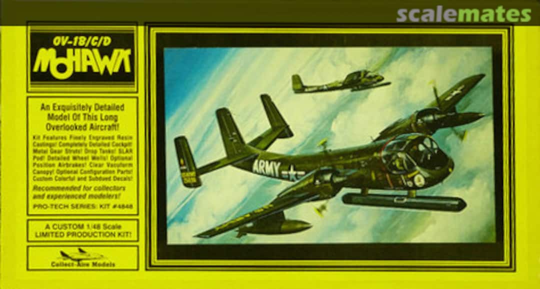 Boxart OV-1B/C/D Mohawk 4848 Collect-Aire Models