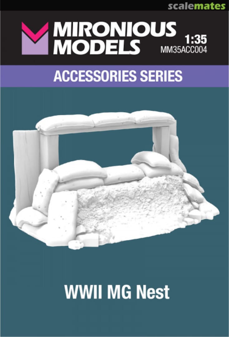 Boxart WWII MG Nest MM35ACC004 Mironious Models Boxart WWII MG Nest MM35ACC004 Mironious Models
